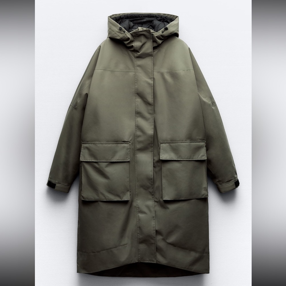 2 in 1 Long parka